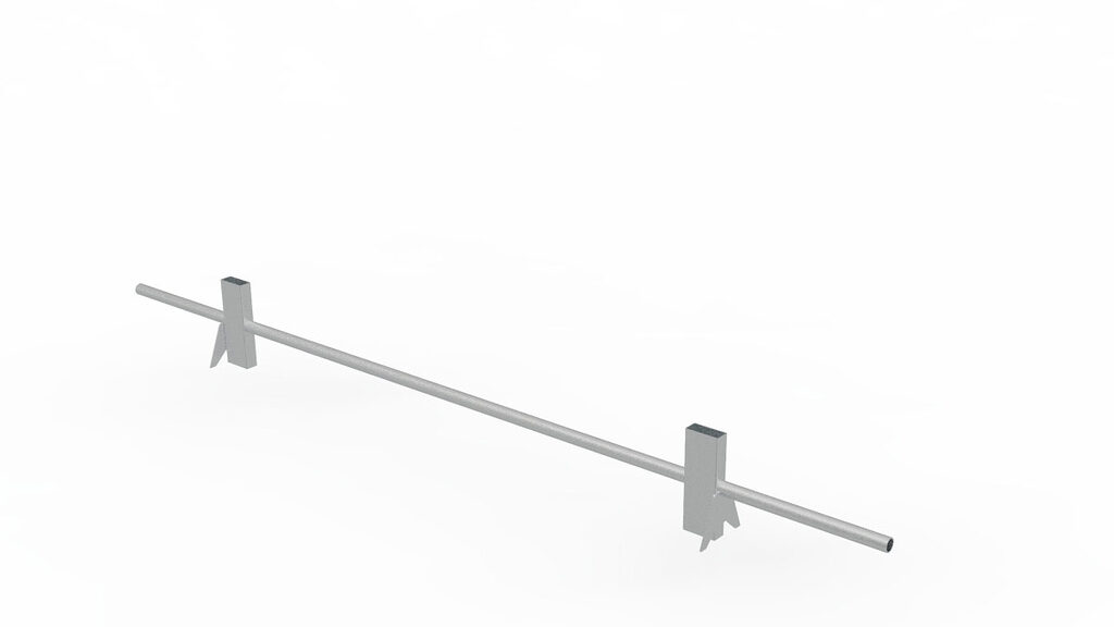 Concrete slab mould cast in profile 20x200