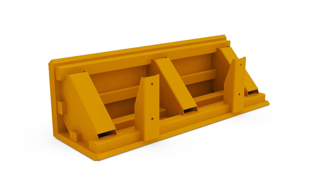 Ground level L-block insert 120x60x60