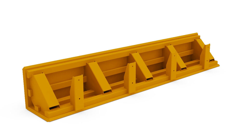 Ground level L-block insert 240x60x60